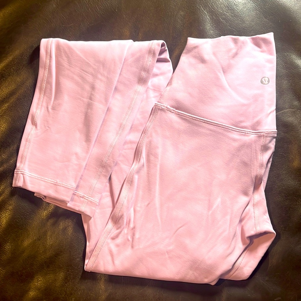 Pink Lululemon Leggings